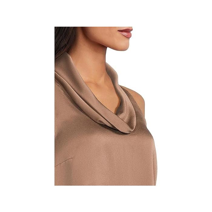 (取寄) ヴィンスカムート レディース スリーブレス カウル ネック トップ Vince Camuto women Sleeveless Cowl Neck Top Rich Taupe VINCE CAMUTO（ヴィンスカムート） (取寄) レディース スリーブレス