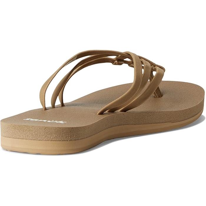 (取寄) サヌーク レディース ヨガ サンディー Sanuk women Yoga Sandy Tobacco Brown sanuk（サヌーク） P最大17倍1/1限定 (取寄) レディース ヨガ