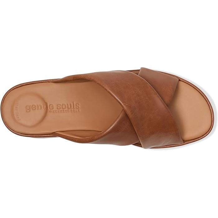 (取寄) ジェントル ソウルズ バイ ケネスコール レディース リバー Gentle Souls by Kenneth Cole women  Luggage Leather 取寄) ジェントル ソウルズ バイ ケネスコール レディース リバー