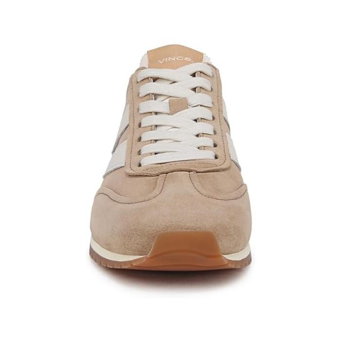 (取寄) ヴィンス レディース オアシス ランナー レースアップ スニーカー Vince women Oasis Runner Lace-Up Sneakers New Camel Suede VINCE（ヴィンス） (取寄) レディース オアシス ランナー レースアップ