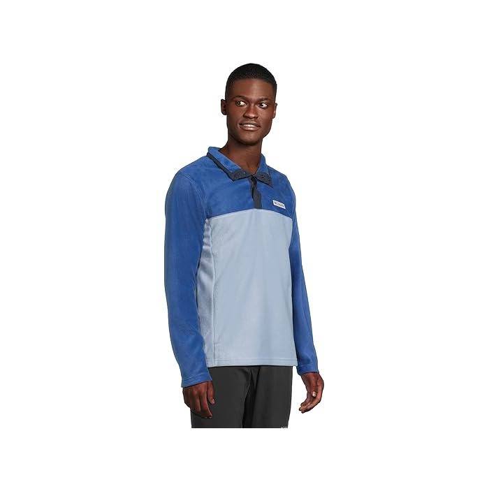 (取寄) コロンビア メンズ スティーンズ マウンテン ハーフ スナップ リ Columbia men Steens Mountain Half Snap II Ripple Blue/Mtn Blue Columbia（コロンビア） P最大17倍1/1限定 (取寄) メンズ スティーンズ