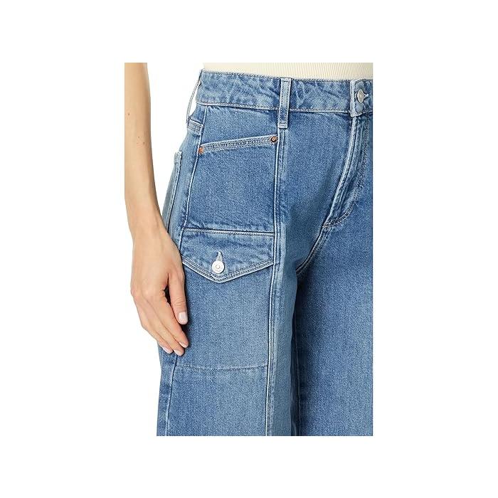 慈雨　センソユニコ　パンツ センソユニコ慈雨☆ストライプ柄ワイドパンツ