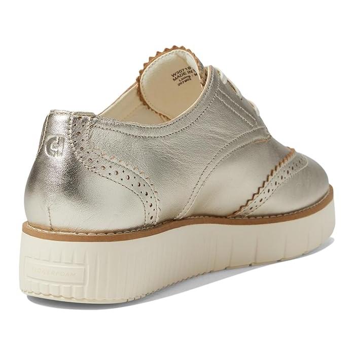 (取寄) コールハーン レディース グランド シティ プラットフォーム オックスフォード Cole Haan women Cole Haan Grand City Platform Oxford Soft Gold Talca/Ivory COLE HAAN（コールハーン） (取寄) レディース グランド シティ