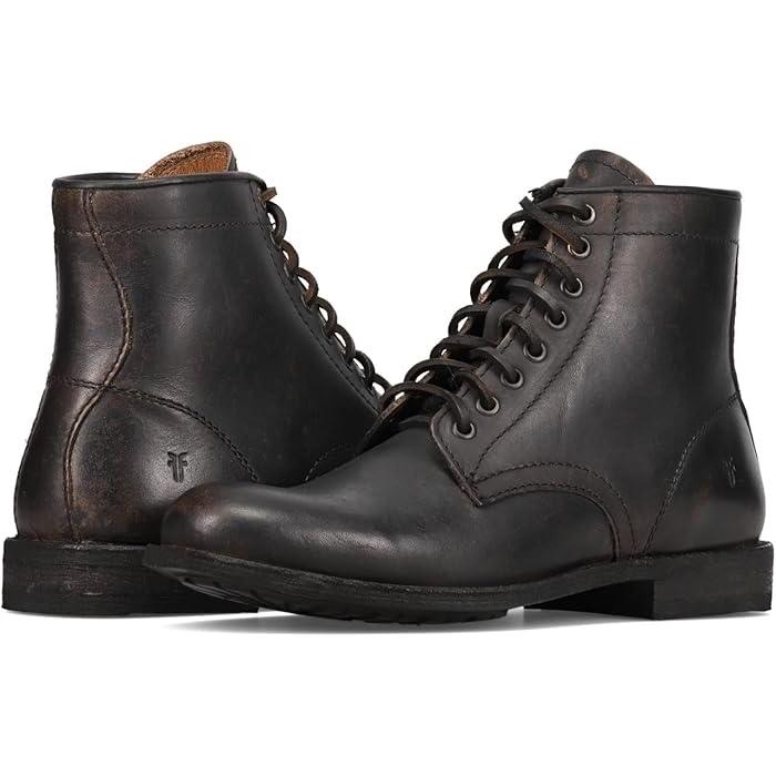 (取寄) フライ メンズ タイラー フレックス レース アップ Frye men Frye Tyler Flex Lace Up Black Frye（フライ） P最大17倍1/1限定 (取寄) メンズ タイラー フレックス
