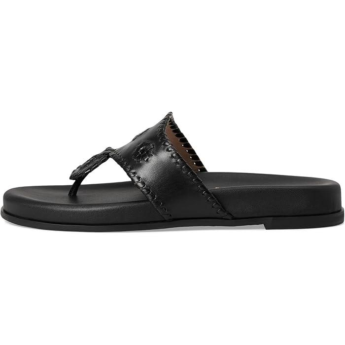 (取寄) ジャック ロジャース レディース ジャックス スポーツ サンダル - ナッパ Jack Rogers women Jacks Sport Sandal - Nappa Black ジャックロジャース（JACK ROGERS） (取寄) ジャック ロジャース