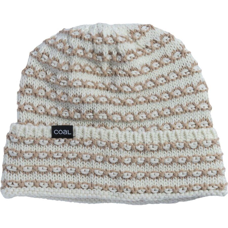(取寄) コールヘッドウェア ストライア ビーニー Coal Headwear Stria Beanie Off White/Khaki COAL（コール） (取寄) コールヘッドウェア ストライア ビーニー Coal