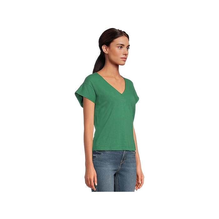 (取寄) マイケル スターズ レディース トビ V-ネック ティー Michael Stars women Tobi V-neck Tee Sachet Michael Stars (取寄) マイケル スターズ レディース トビ V-ネック