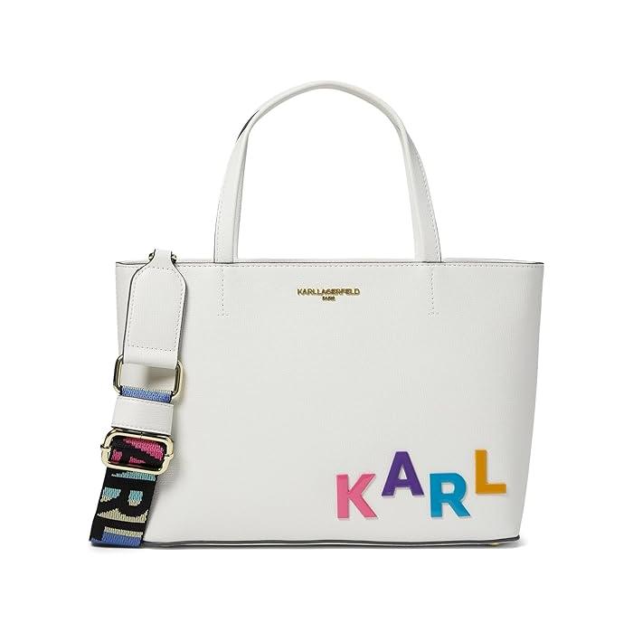 Karl Lagerfeld マルチカラー 2way サッチェル バッグ