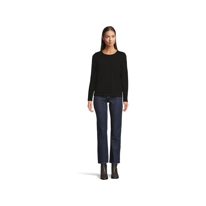 (取寄) メイドウェル レディース ノースサイド ロング スリーブ ティー Madewell women Northside Long Sleeve Tee Jet Black madewell (取寄) メイドウェル レディース ノースサイド ロング
