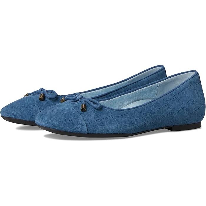 (取寄) バイオニック レディース クララ VIONIC women Klara Dark Denim Croc Suede vionic（バイオニック） (取寄) レディース クララ VIONIC women Klara