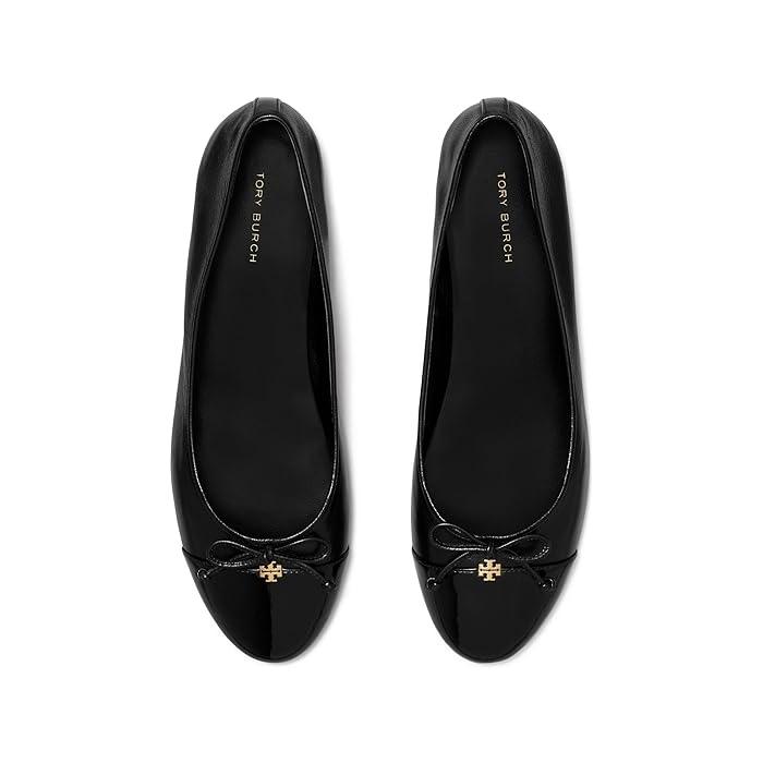 【新品】TORY BURCH キャップトゥパンプス Perfect Black 楽天市場】TORY BURCH トリーバーチ パンプス CAP-TOE BALLET