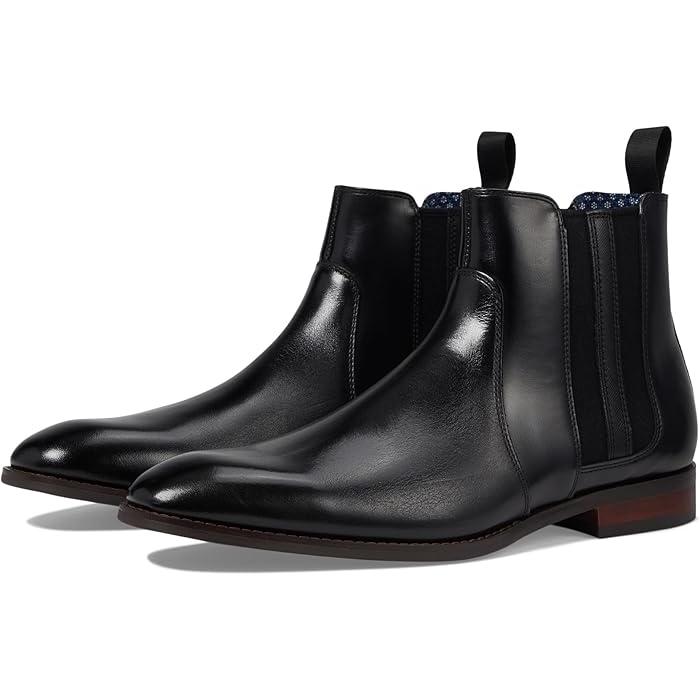 (取寄) ステイシー アダムス メンズ カレン チェルシー ブーツ Stacy Adams men Kalen Chelsea Boot Black P最大17倍1/1限定 (取寄) ステイシー アダムス メンズ カレン