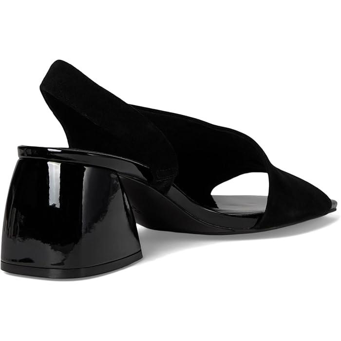 (取寄) ヴァネリ レディース  Vaneli women Molke Black Suede/Patent P最大17倍1/1限定 (取寄) ヴァネリ レディース Vaneli women Molke