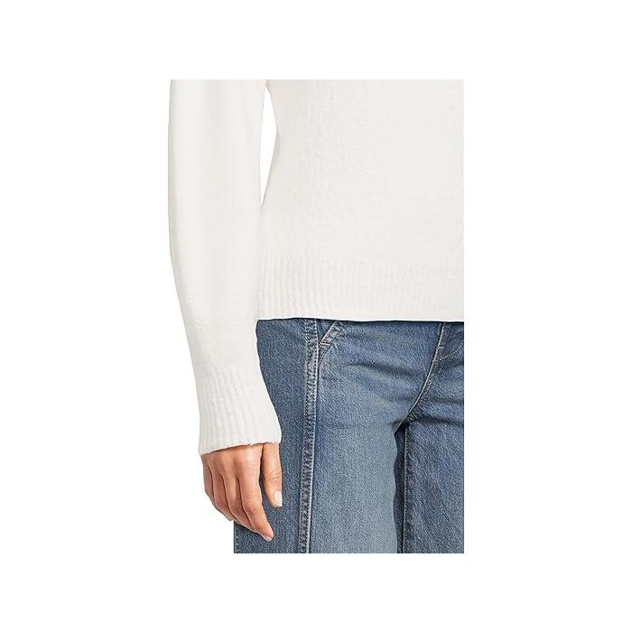 メイドウェル Madewell V-Neck Cozy Cotton ウェッジd Pullover レディース Sweaters ウインター Whit Wedged V-Neck Sweater | Madewell