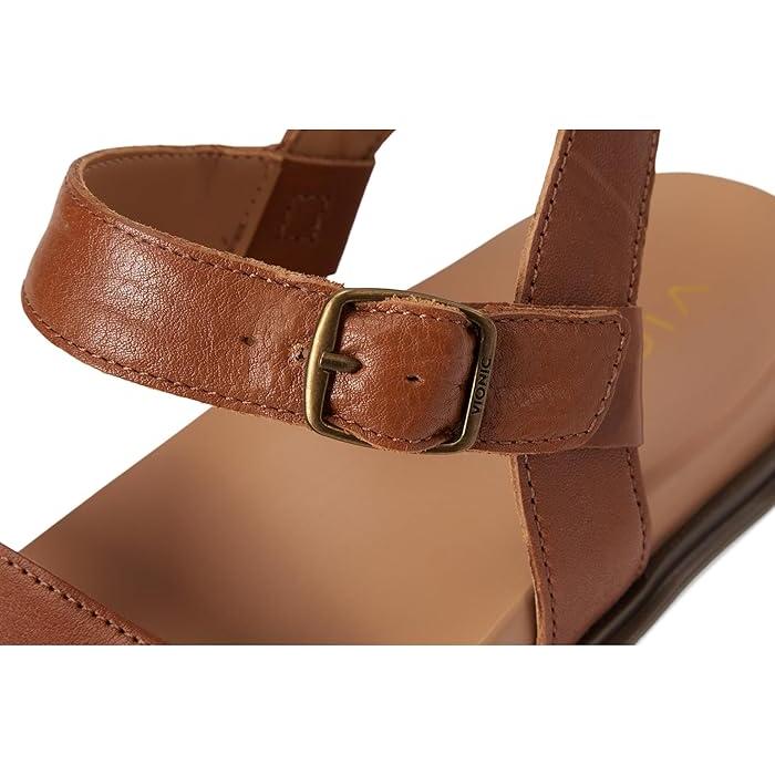 (取寄) バイオニック レディース ソラナ スリングバック サンダル VIONIC women Solana Slingback Sandals Tan Leather vionic P最大17倍11/22-23限定 (取寄) バイオニック レディース ソラナ