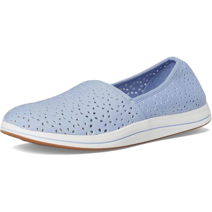 (取寄) クラークス レディース ブリーズ エミリー Clarks women Breeze Emily White Textile Clarks（クラークス） P最大17倍1/1限定 (取寄) レディース ブリーズ