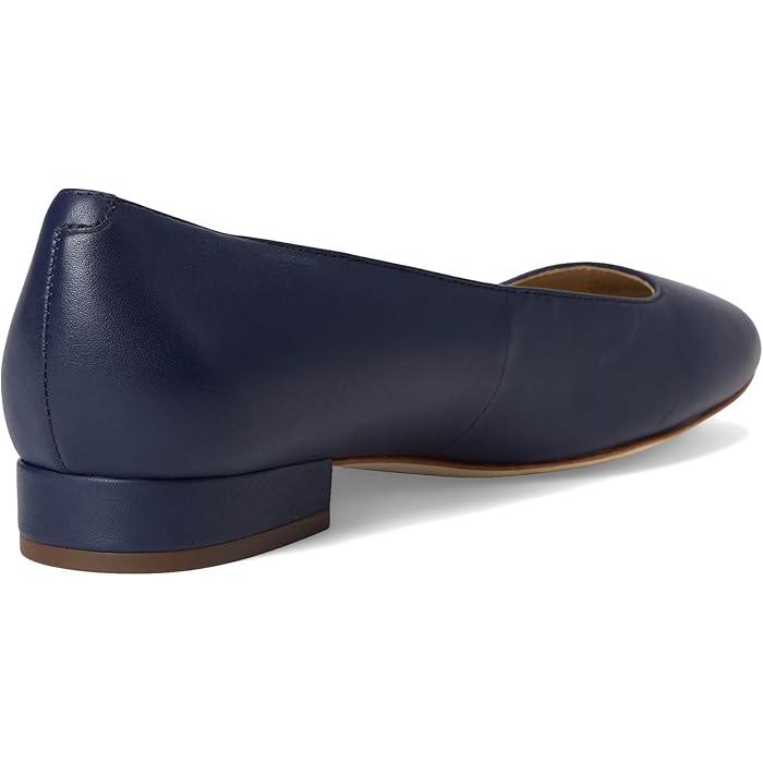 (取寄) ローレン ラルフローレン レディース ロレイン ナッパ レザー バレエ フラッツ Lauren Ralph Lauren women Loraine Nappa Leather Ballet Flat Soft White/Soft White LAUREN RALPH LAUREN（ローレン ラルフローレン） (取寄) ローレン