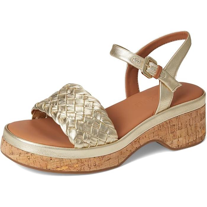 (取寄) ジェントル ソウルズ バイ ケネスコール レディース  Gentle Souls by Kenneth Cole women Capelin Matte Gold Leather P最大17倍1/1限定 (取寄) ジェントル ソウルズ バイ ケネスコール