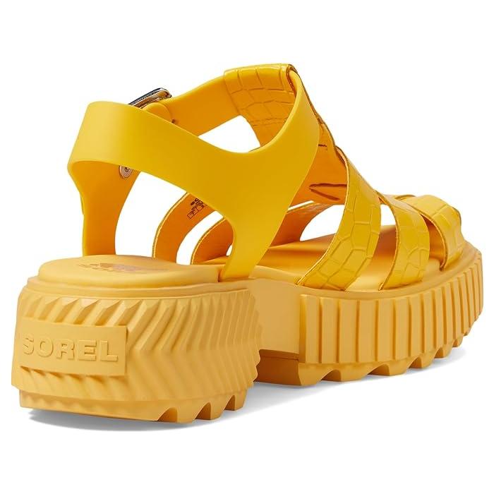 (取寄) ソレル レディース ONA フィッシャーマン ミッド サンダル SOREL women SOREL ONA Streetworks Fisherman Mid Sandal Yellow Ray/Pilsner 取寄) ソレル レディース ONA ストリートワークス フィッシャーマン