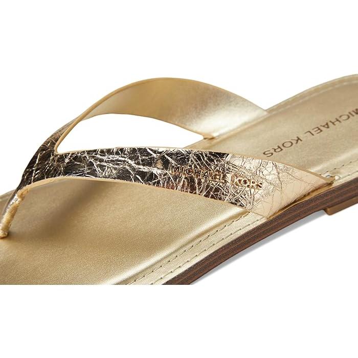 (取寄) マイケルコース レディース ココ フリップ フロップ MICHAEL Michael Kors women Koko Flip Flop Optic White MICHAEL KORS（マイケルコース） P最大17倍1/1限定 (取寄) レディース