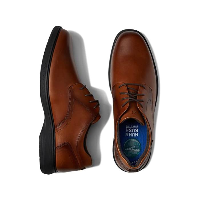 (取寄) ナン ブッシュ メンズ コア プロ プレーン トゥ オックスフォード Nunn Bush men  Kore Pro Plain Toe Oxford Cognac P最大17倍1/4限定 (取寄) ナン ブッシュ メンズ コア プロ プレーン