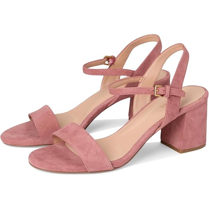 (取寄) コールハーン レディース ジョシー ブロック ヒール サンダル (65 mm) Cole Haan women Cole Haan Josie Block Heel Sandal (65 mm) Black Leather COLE HAAN（コールハーン） (取寄) レディース ジョシー ブロック