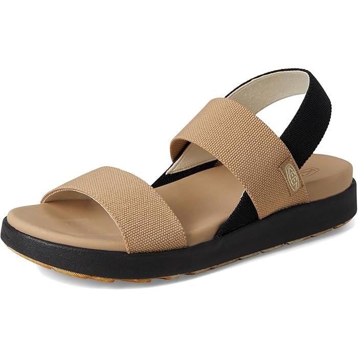 (取寄) キーン レディース エル バックストラップ KEEN women Elle Backstrap Cornstalk/Black KEEN（キーン） P最大17倍1/1限定 (取寄) レディース エル バック