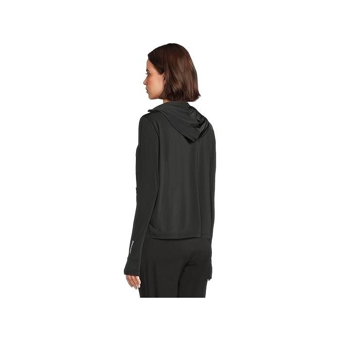 (取寄) ジェイミー サドック レディース サンセンス ロング スリーブ パーカー Jamie Sadock women Sunsense Long Sleeve Hoodie Jet P最大15倍7/1限定 (取寄) ジェイミー サドック レディース サン