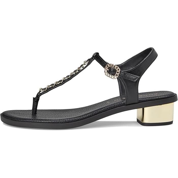 (取寄) アンクライン レディース テッサ Anne  women Tessa Black Smooth アンクライン レディース 【 ANNE KLEIN TESSA / 】 パンプス ANNE