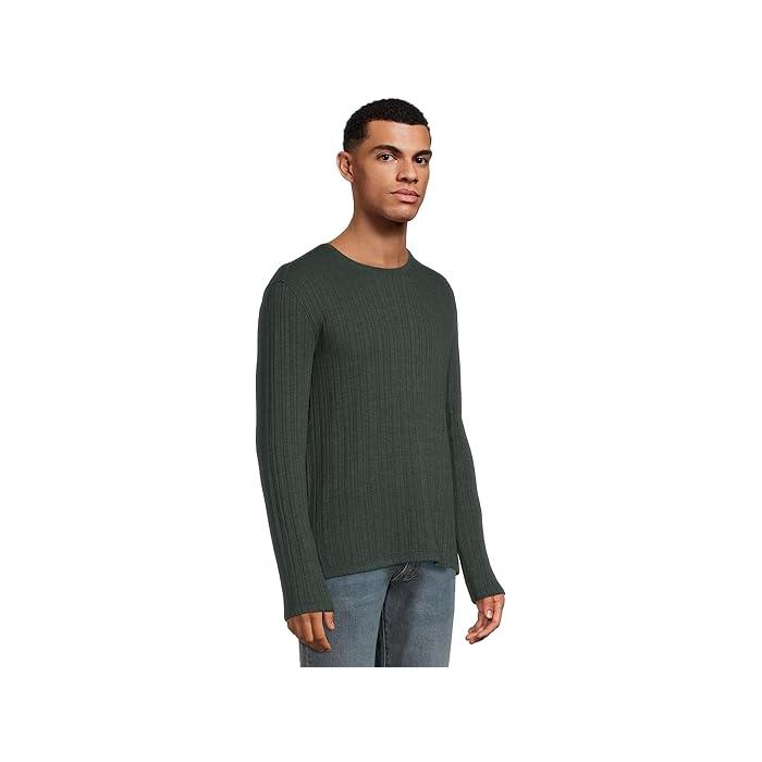 (取寄) ジョン バルベイトス メンズ ファーン クルー John Varvatos men Fern Crew K7011W25 Black JOHN VARVATOS（ジョン ヴァルヴェイトス） P最大17倍1/1限定 (取寄