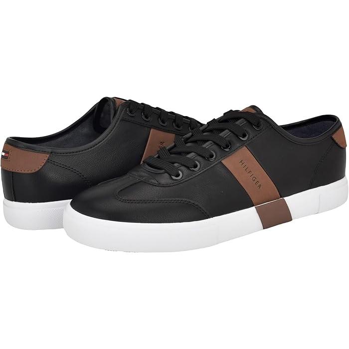 (取寄) トミーヒルフィガー メンズ パンドラ   men   Pandora Black/Cognac TOMMY HILFIGER（トミー・ヒルフィガー） (取寄) メンズ パンドラ