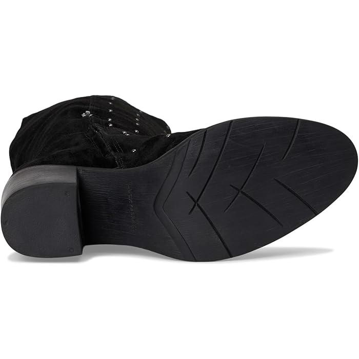 (取寄) ラッキーブランド レディース スタデッド ニー ハイ ブーツ Lucky Brand women Borah Studded Knee High Boots Black LUCKY BRAND（ラッキーブランド） P最大17倍1/1限定 (取寄) レディース