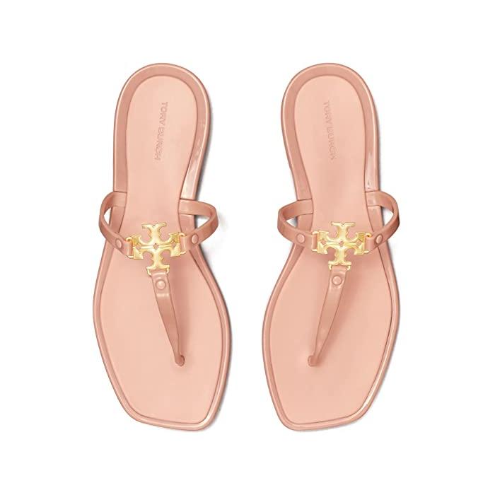 【Tory Burch 】ロクサーヌ ジェリーサンダル ピンク Tory Burch Roxane Jelly サンダル | ピンク | FARFETCH JP