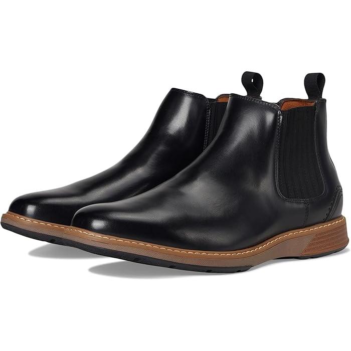 (取寄) ステイシー アダムス メンズ プラット チェルシー ブーツ Stacy Adams men Platt Chelsea Boots Black P最大17倍1/1限定 (取寄) ステイシー アダムス メンズ プラット