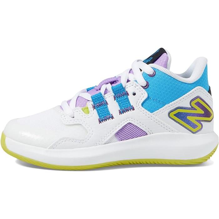 (取寄) ニューバランス スニーカー キッズ ガールズ ココ シューズ 靴 New Balance Kids girls Coco (Little Kid/Big Kid) White/Spice Blue｜jetrag｜04