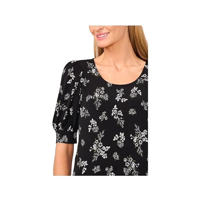 cece (取寄) シーシー レディース スクープ ネック ショート スリーブ