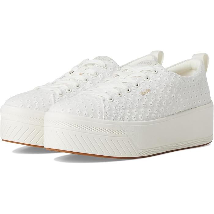 (取寄) ケッズ レディース スカイラー レースアップ Keds women Skyler Lace-Up  White/Coral Outsole Keds（ケッズ） P最大17倍1/1限定 (取寄) レディース スカイラー