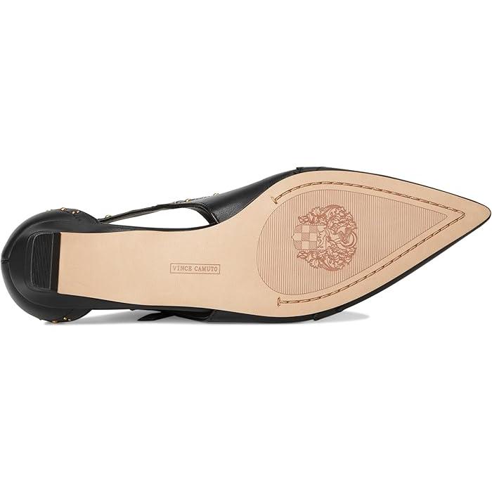 取寄) ヴィンスカムート レディース スタデッド キトン ヒール T