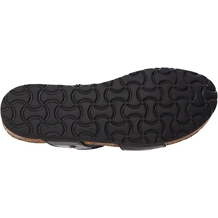 (取寄) ナオト レディース アシュレイ Naot women  Ashley Black Madras Leather P最大17倍1/1限定 (取寄) ナオト レディース アシュレイ Naot women