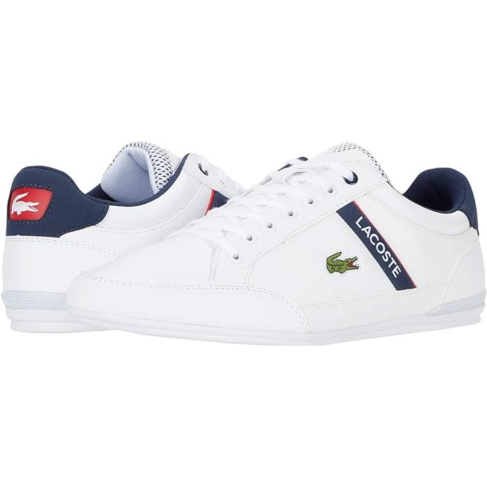 (取寄) ラコステ メンズ チャイモン 0120 2 Lacoste men Lacoste Chaymon 0120 2 White/Navy/Red LACOSTE（ラコステ） (取寄) メンズ チャイモン 0120 2 Lacoste men