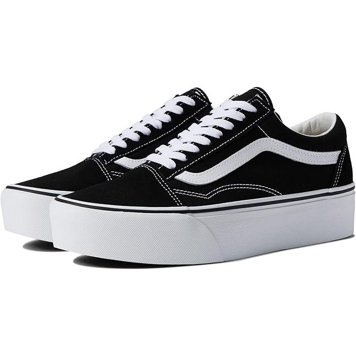(取寄) バンズ オールド スクール スタックフォーム Vans Vans Old Skool Stackform True White VANS (取寄) バンズ オールド スクール スタックフォーム Vans Old