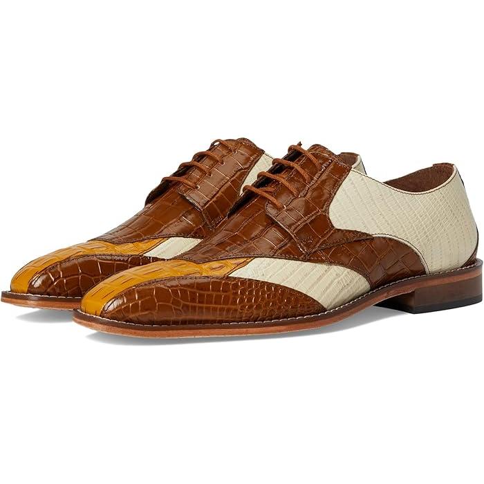 (取寄) ステイシー アダムス メンズ バイク トゥ レース-アップ Stacy Adams men Tristano Bike Toe Lace-Up Tan Multi P最大17倍1/1限定 (取寄) ステイシー アダムス メンズ バイク トゥ