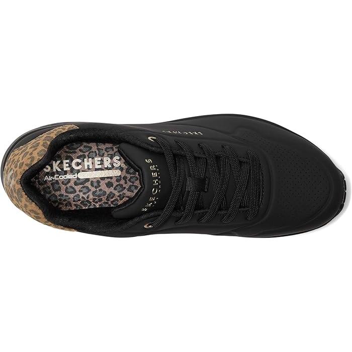 (取寄) スケッチャーズ レディース ウノ - ジャングル ナイト SKECHERS women Uno - Jungle Nite Black/Black SKECHERS（スケッチャーズ） (取寄) レディース ウノ - ジャングル