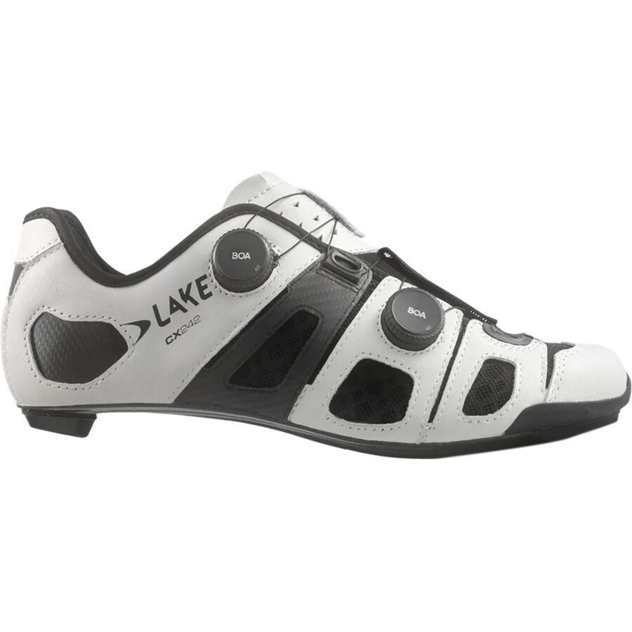 Lake CX241 サイクリングシューズ ホワイト　42サイズ Lake CX241 サイクリングシューズ ホワイト 42サイズ