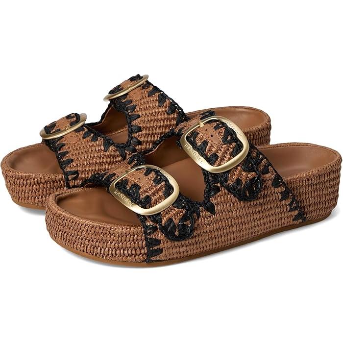 (取寄) ロフラー ランドール レディース テオ トゥー バンド サンダル Loeffler Randall women Theo Two Band Sandals Brown/Black LOEFFLER RANDALL P最大17倍1/1限定 (取寄) ロフラー ランドール