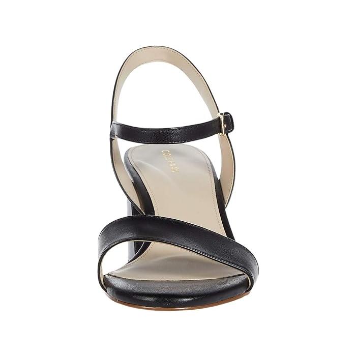 (取寄) コールハーン レディース ジョシー ブロック ヒール サンダル (65 mm) Cole Haan women Cole Haan Josie Block Heel Sandal (65 mm) Black Leather COLE HAAN（コールハーン） (取寄) レディース ジョシー ブロック