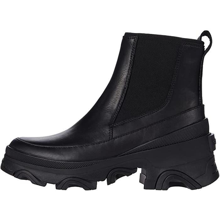 (取寄) ソレル レディース ブレックス ヒール チェルシー ブーツ Sorel women Brex Heel Chelsea Boots (For Women) Black/ Tippet SOREL（ソレル） (取寄) レディース ブレックス ブーツ チェルシー