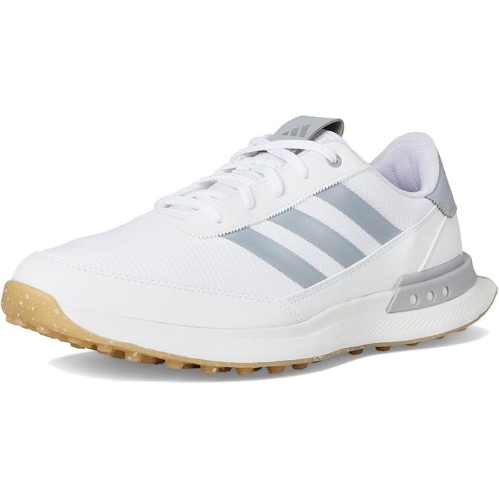 (取寄) アディダス ゴルフ メンズ S2G 24 スパイクレス ゴルフ シューズ adidas Golf men S2G 24 Spikeless Golf Shoes Footwear White/Halo Silver/Gum 4 adidas（アディダス） (取寄) ゴルフ メンズ S2G 24 スパイクレス