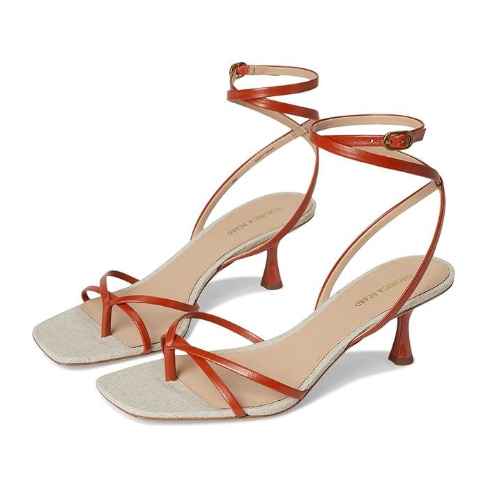 (取寄) ベロニカ ビアード レディース カテリーナ Veronica Beard women Caterina Persimmon Red Leather P最大17倍1/1限定 (取寄) ベロニカ ビアード レディース カテリーナ