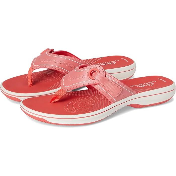 (取寄) クラークス レディース ブリーズ レイナ Clarks women Breeze Reyna Coral Ombre Synthetic Clarks（クラークス） P最大17倍1/1限定 (取寄) シューズ レディース